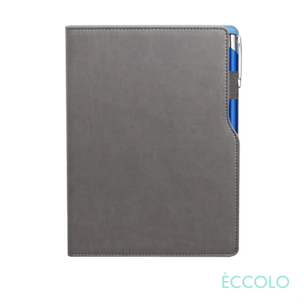 Journal Eccolo® Mambo/Stylo à bille - (M) Bleu