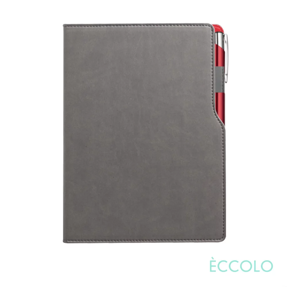 Journal Eccolo® Mambo/Stylo à bille - (M) Rouge