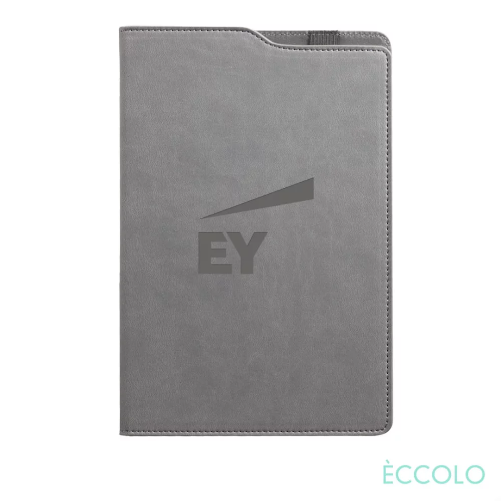 Journal Eccolo® Soca - (M) 6¼"x8¼" Gris