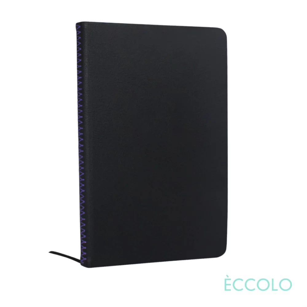 Eccolo® New Wave Journal - (M) 5¾"x8¼" Purple