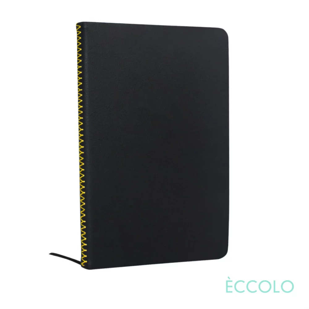Eccolo® New Wave Journal - (M) 5¾"x8¼" Yellow