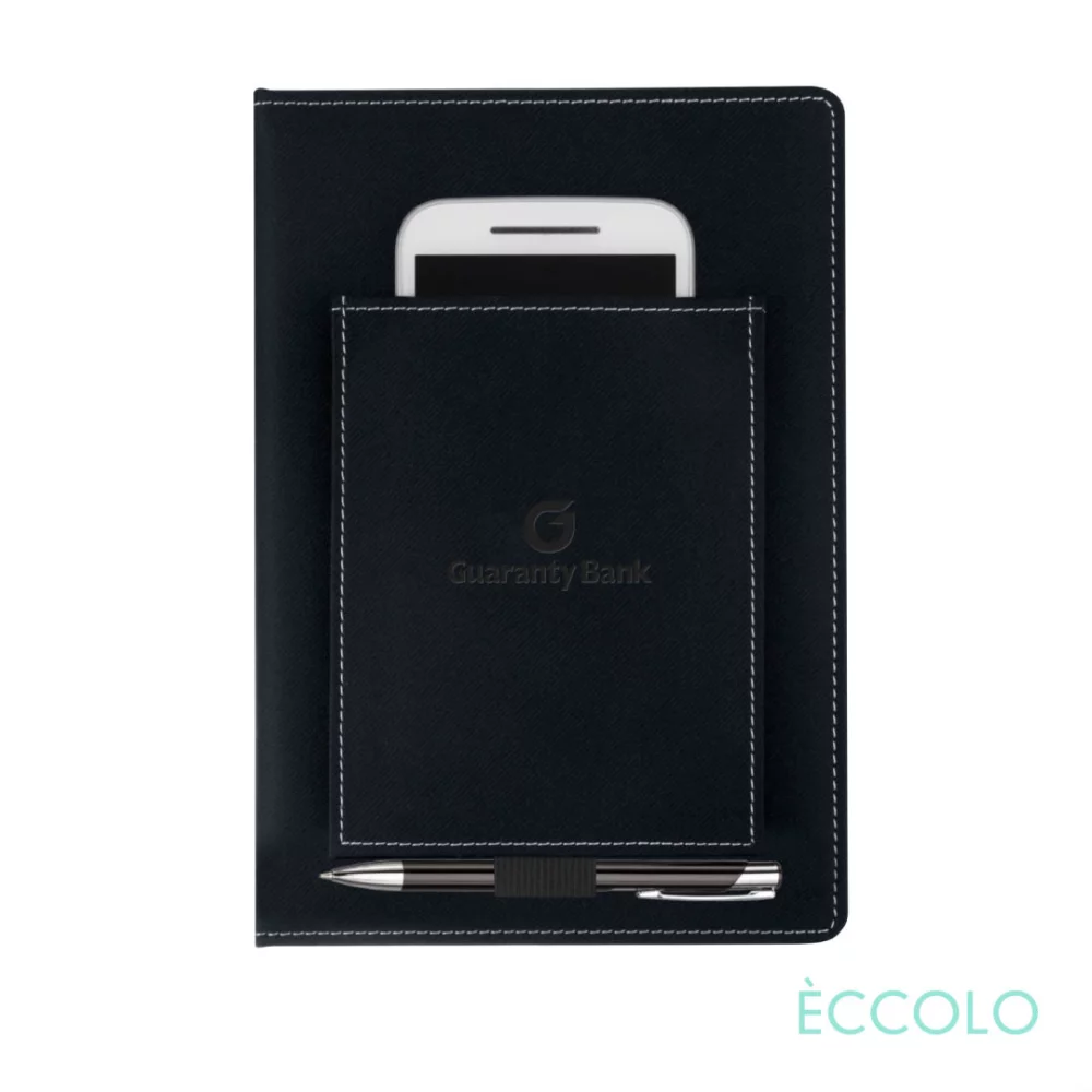 Eccolo® Austin Journal/Clicker Pen - (M) Black