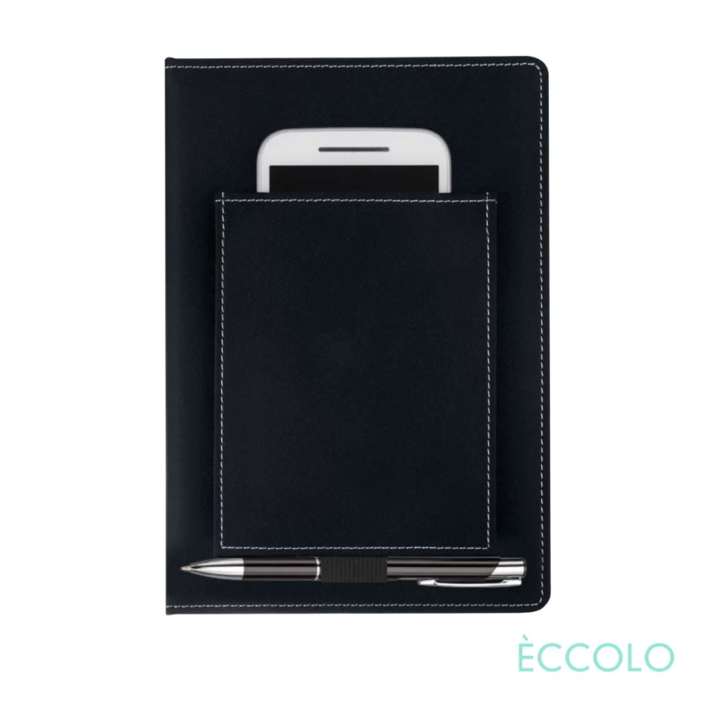 Eccolo® Austin Journal/Clicker Pen - (M) Black
