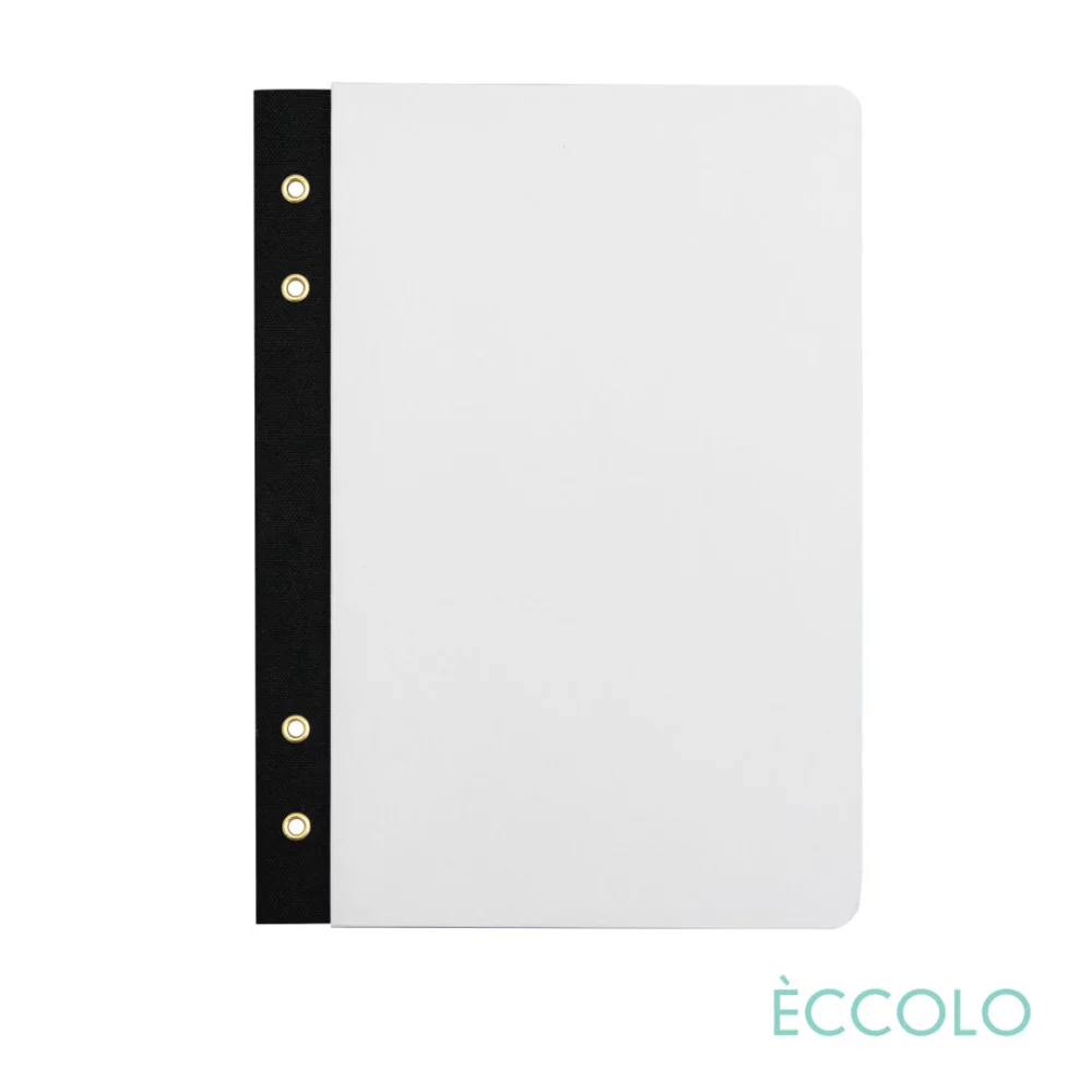 Journal Eccolo® Fandango - (M) 6"x8¼" Blanc