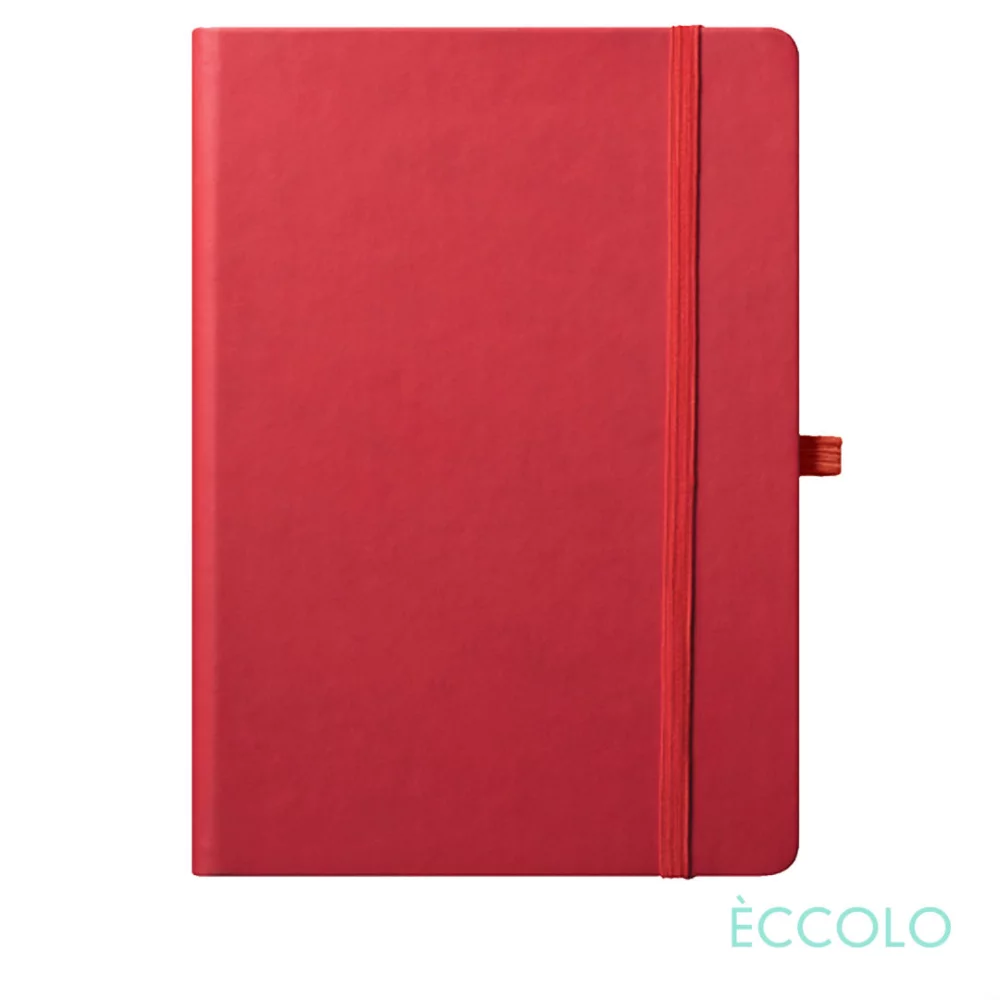 Journal Cool Eccolo® - (L) 7"x9¾" Rouge