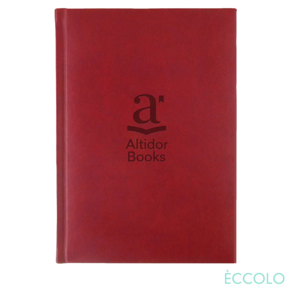 Journal Eccolo® Symphony - (L) 7"x9¾" Rouge