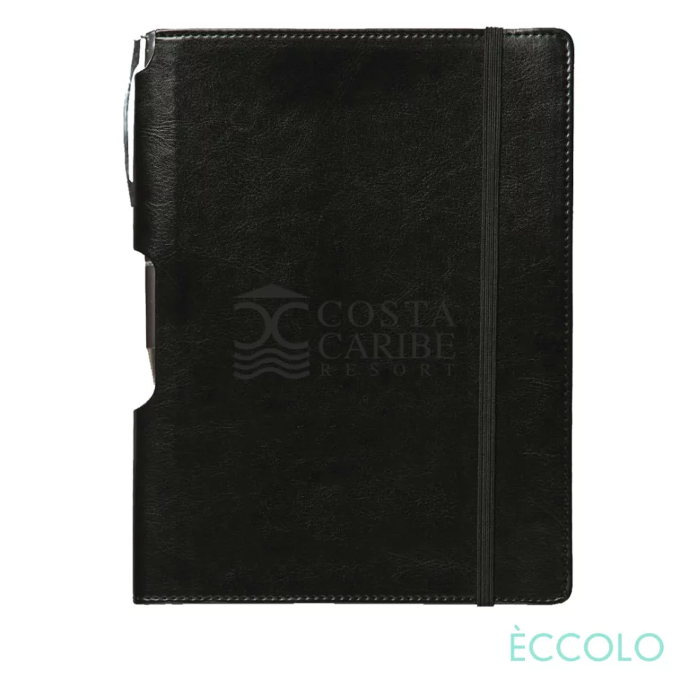 Journal Eccolo® Rhythm/Stylo Clicker - (L) Noir