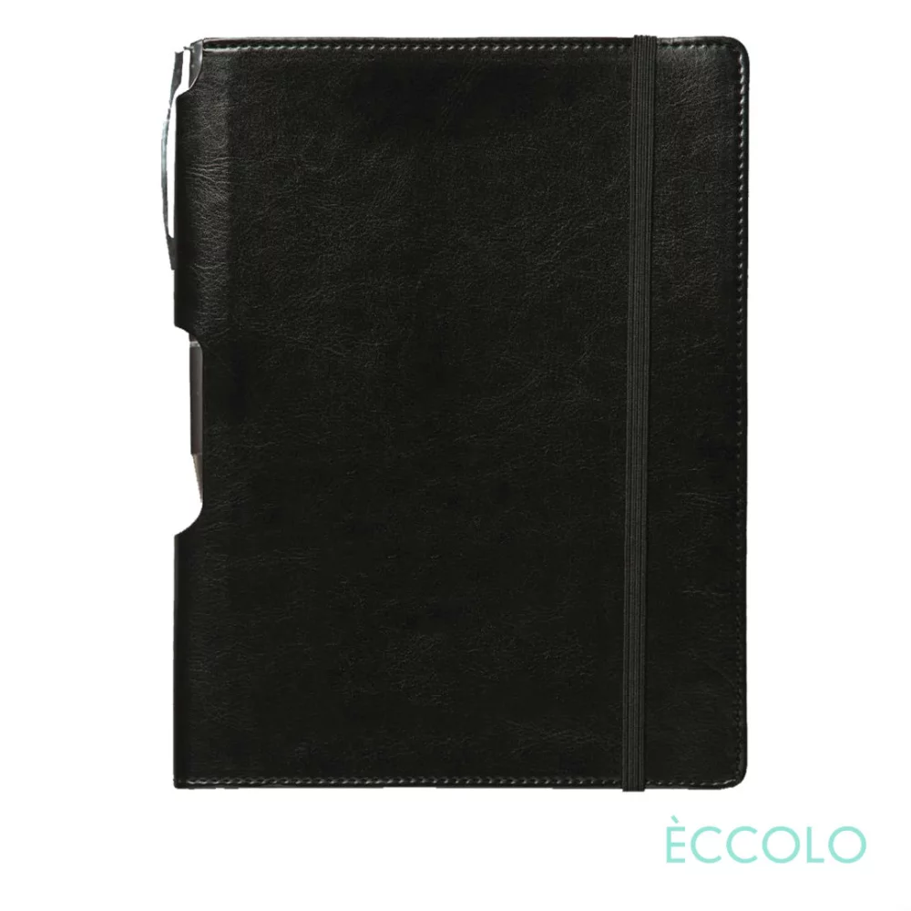 Journal Eccolo® Rhythm/Stylo Clicker - (L) Noir
