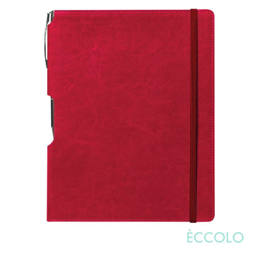 Journal Rhythm Eccolo®/Stylo Clicker - (L) Rouge