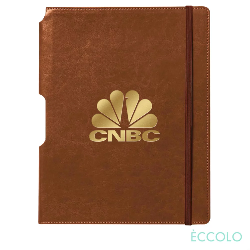 Journal Eccolo® Rhythm - (L) 7"x9¾" Tan