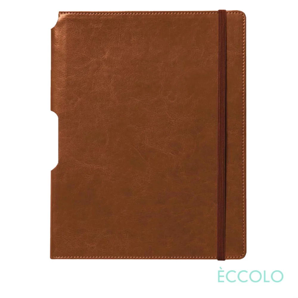 Journal Eccolo® Rhythm - (L) 7"x9¾" Tan