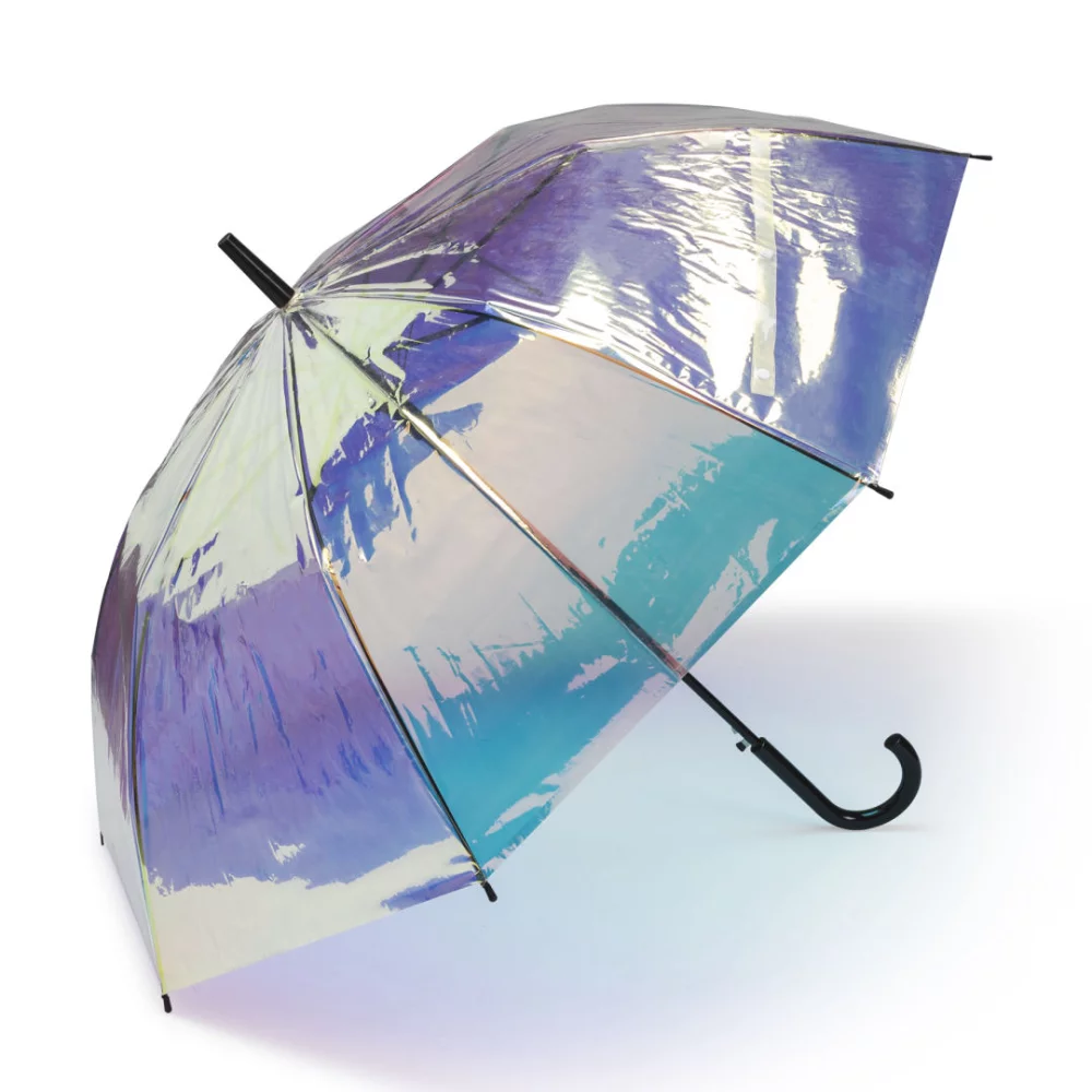 Parapluie iridescent Wordsworth - Noir