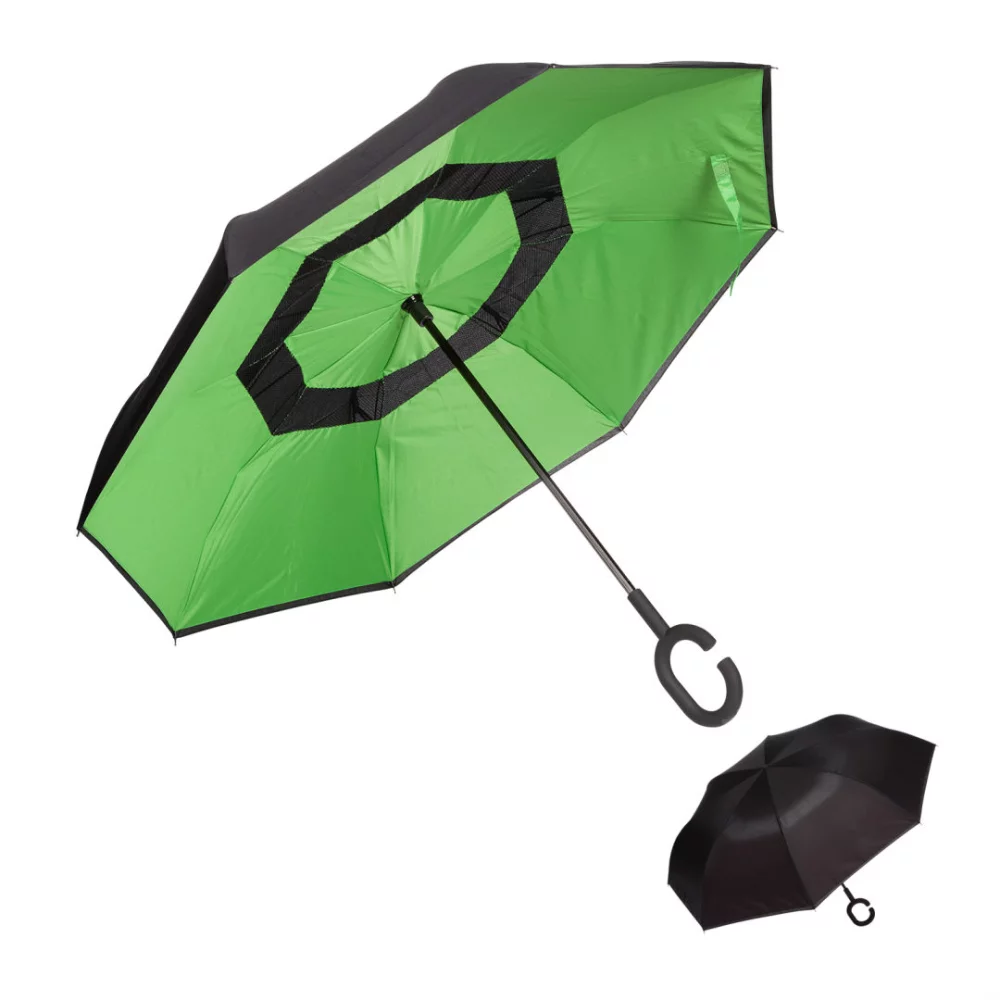 The Panache Smart Umbrella - Lime Green