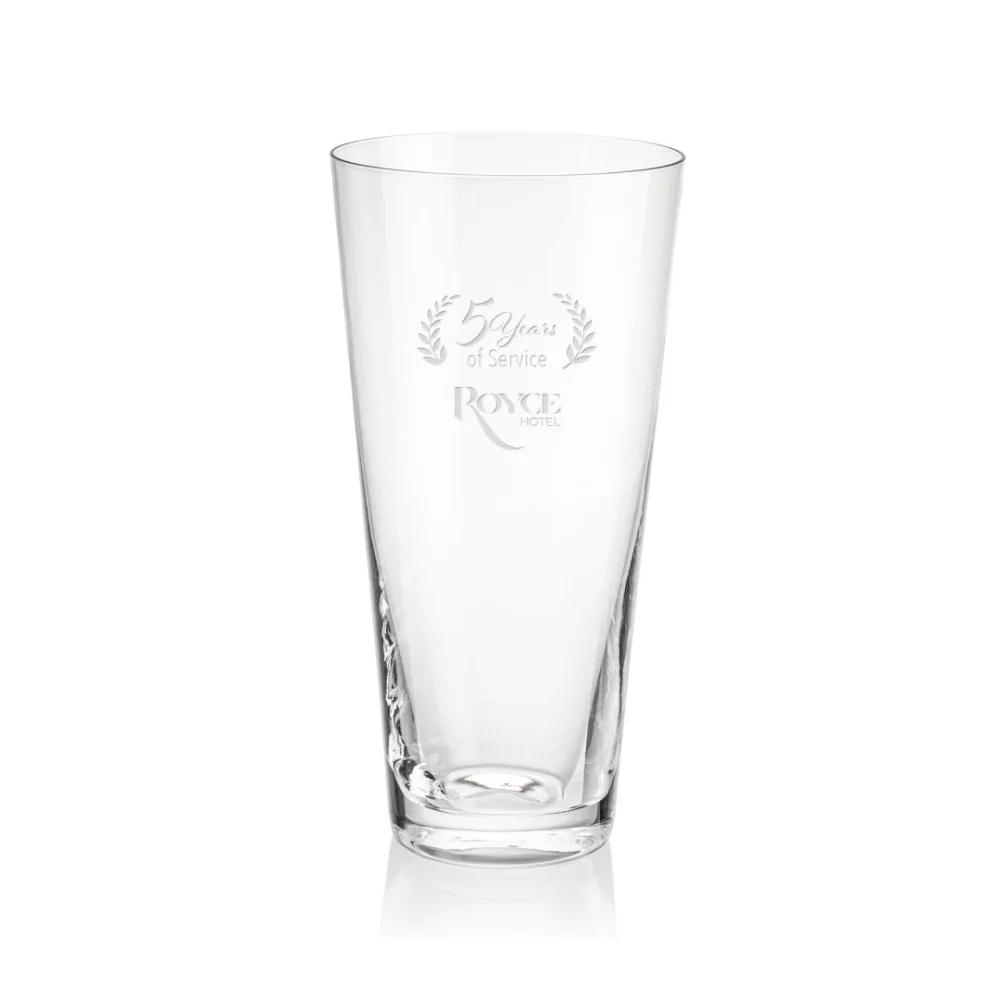 Vase Mirella - 10" cristallin