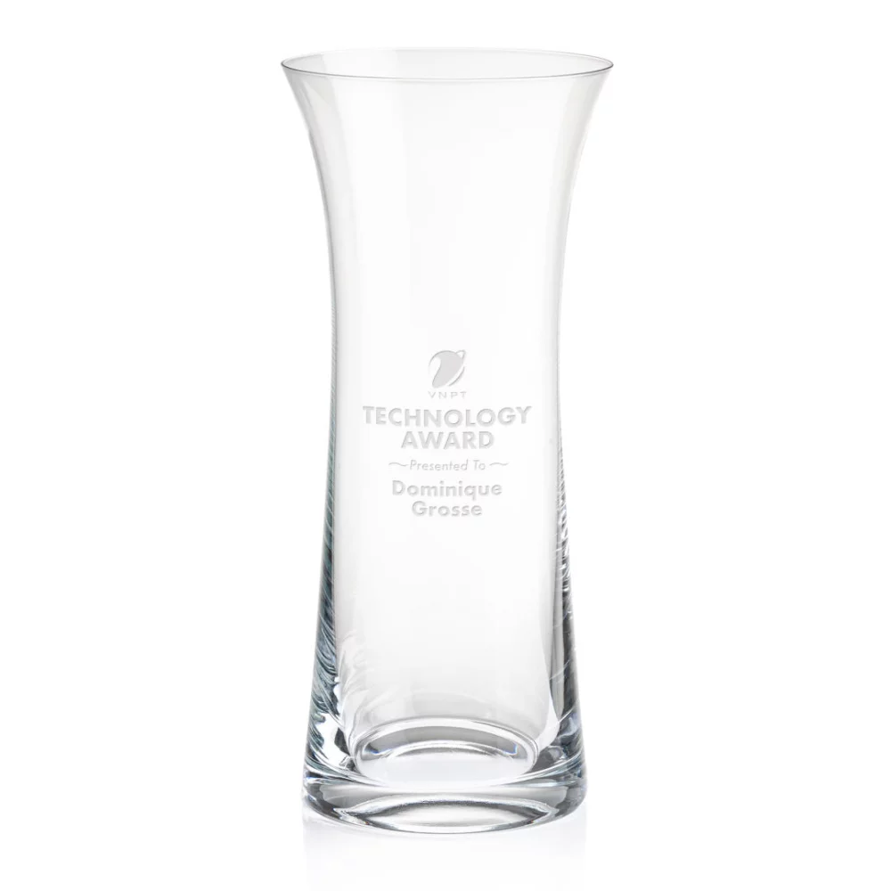 Vase Gillingham - 10" cristallin