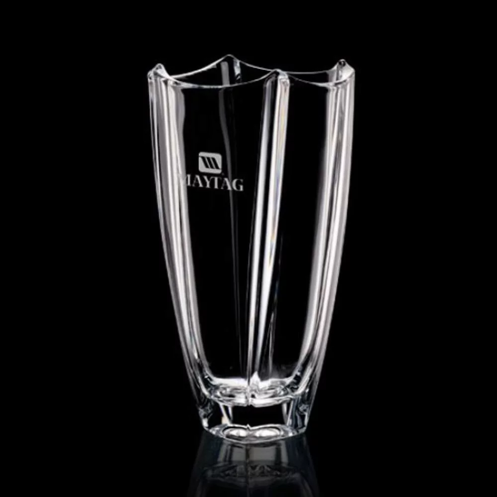 Vase Baranoff - 10" cristallin