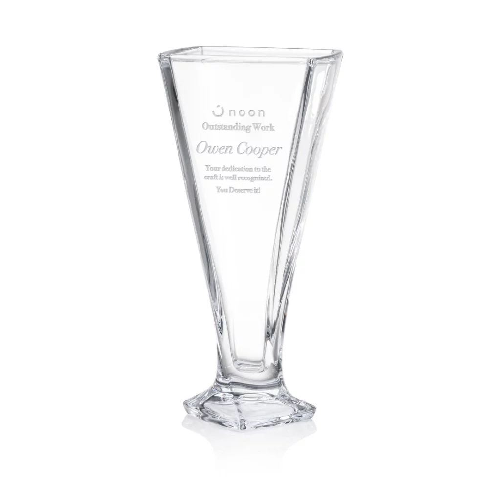 Vase Oasis - 13" Cristallin