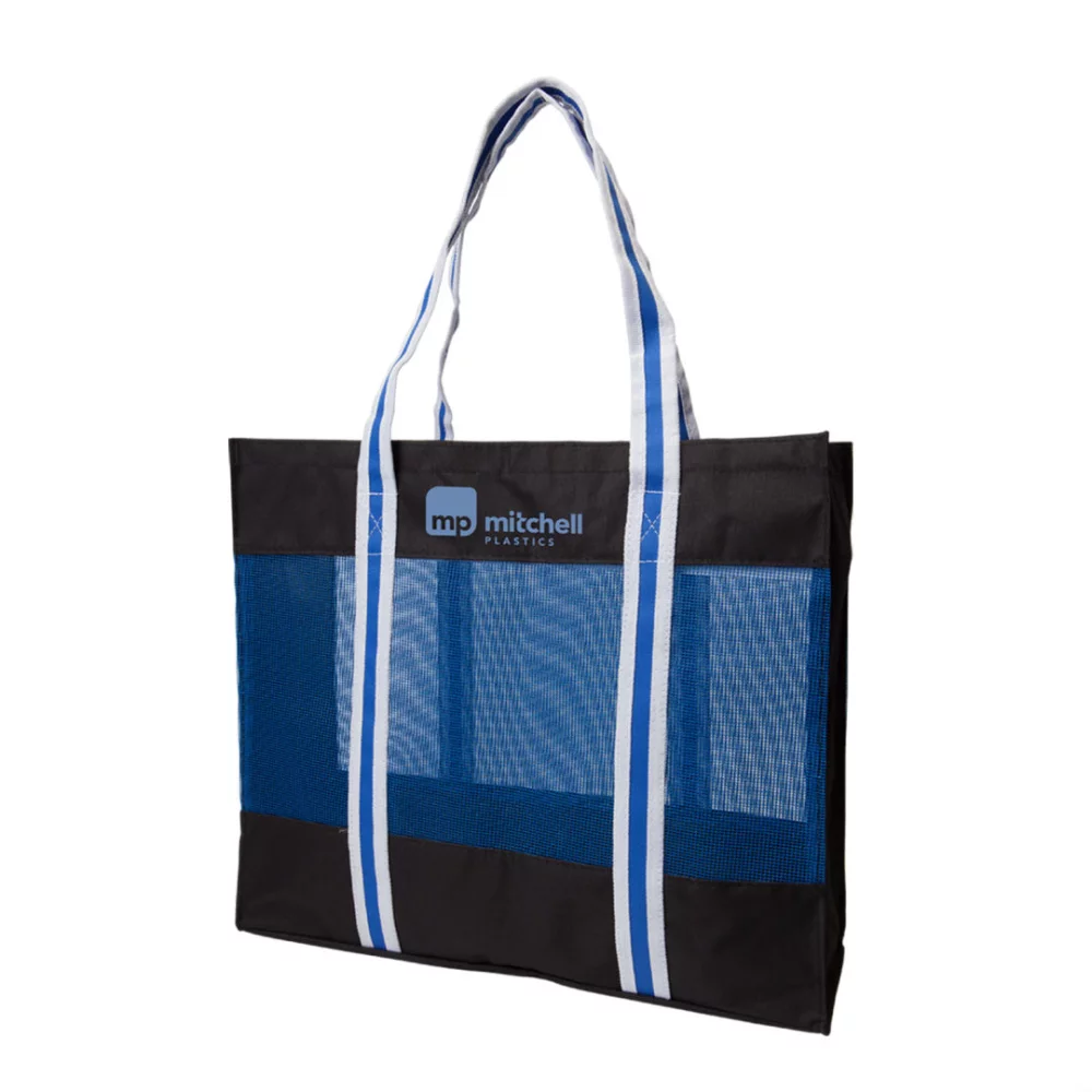 Le sac en filet pour épicerie - Bleu royal