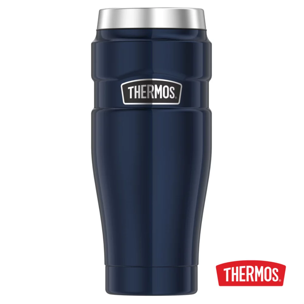 Thermos® King™ Gobelet en acier inoxydable - 16 oz Bleu nuit
