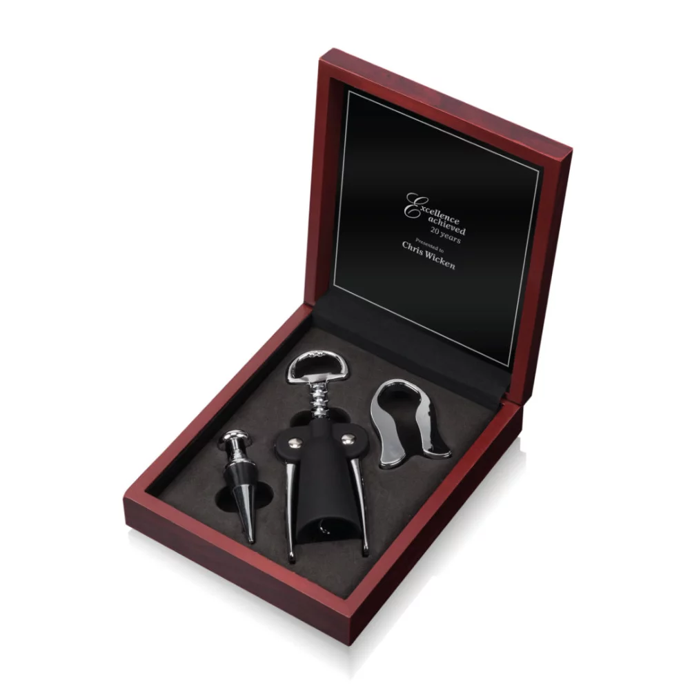 Ensemble d'accessoires pour le vin Bahama 3 pièces