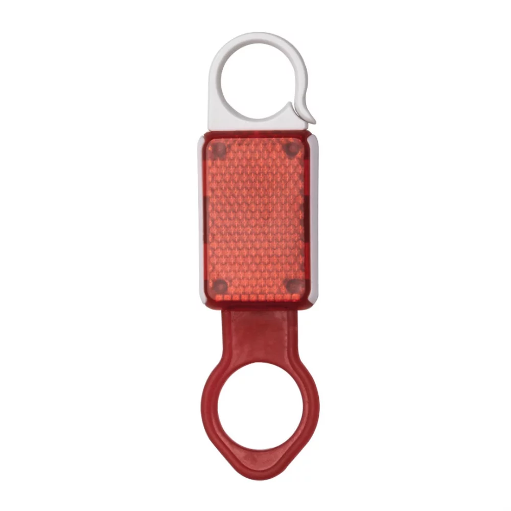 Le porte-clés lumineux Pulsar 3-en-1 - Rouge