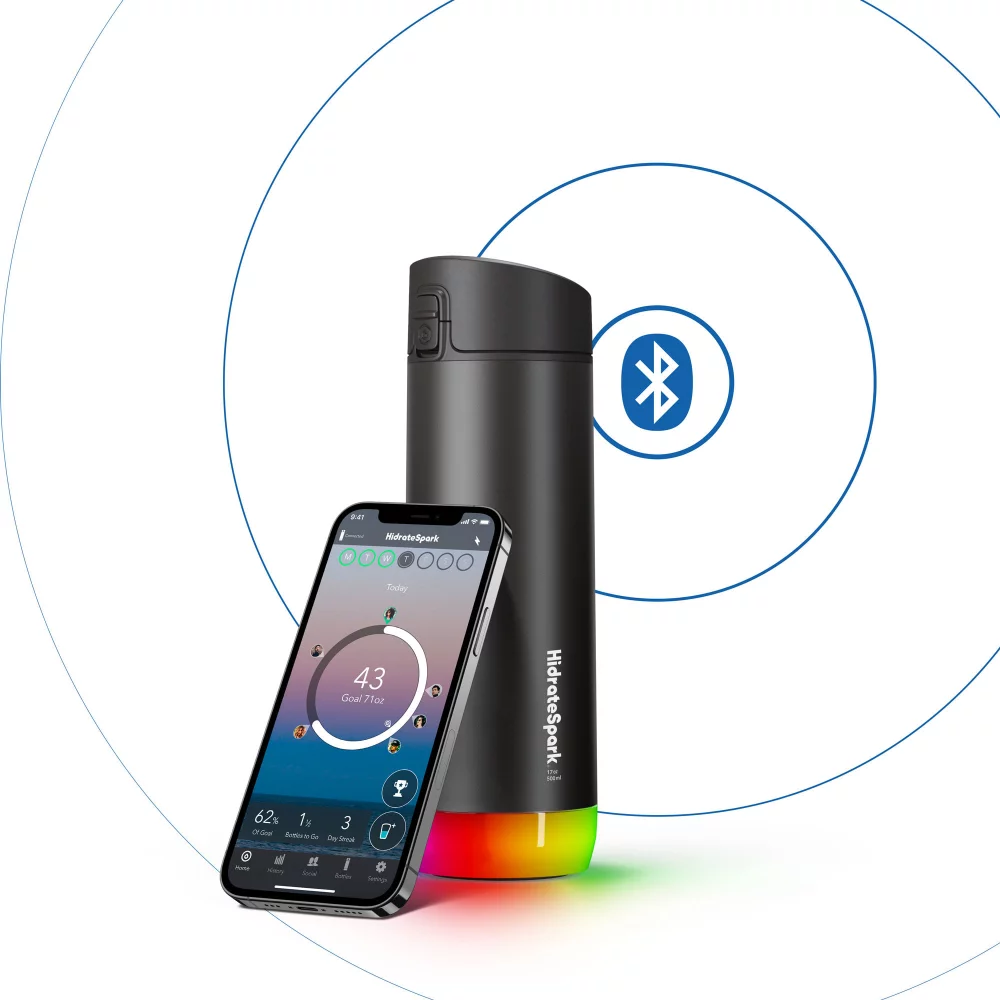 Couvercle à boire HidrateSpark Steel 17 oz