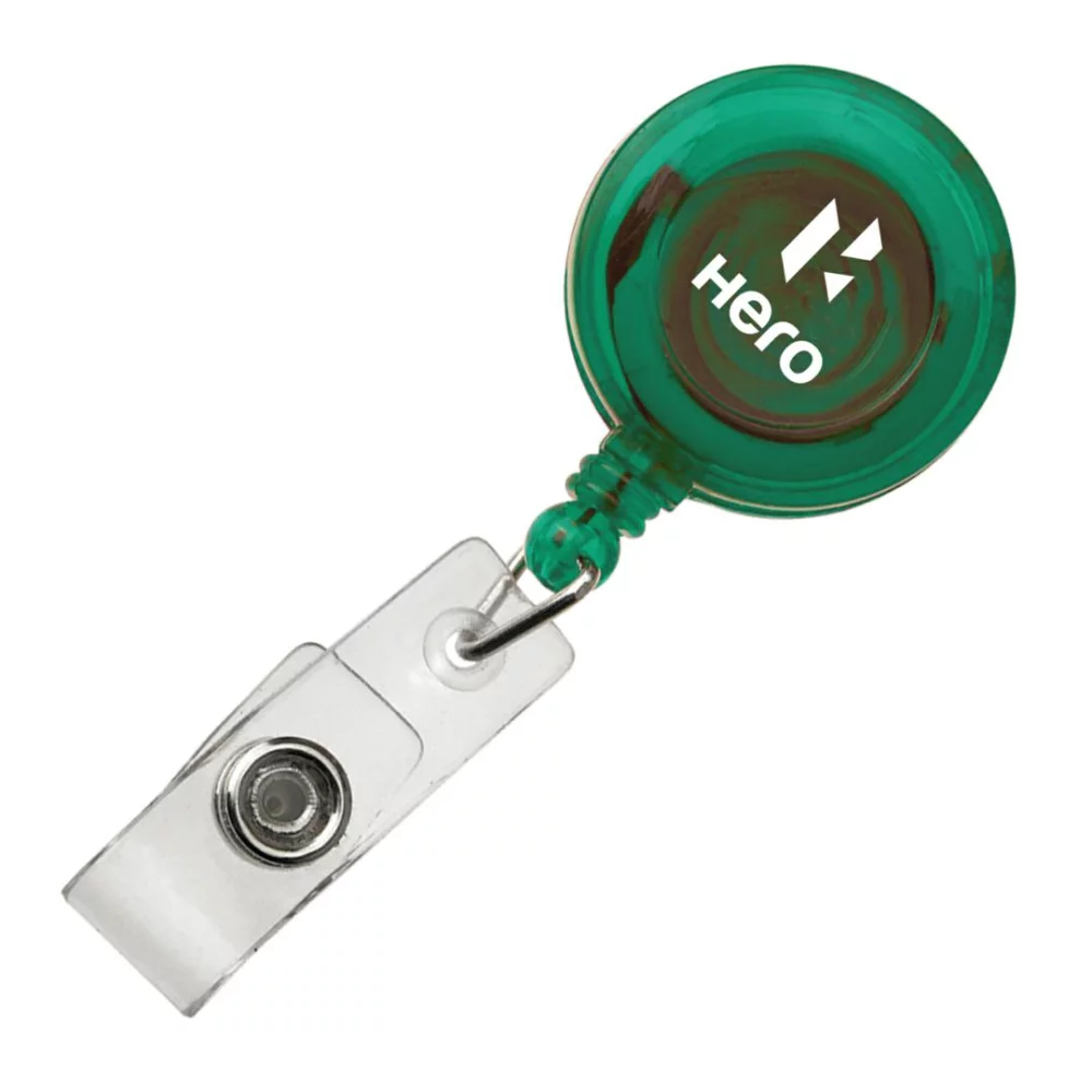 Porte-badge rétractable - Vert