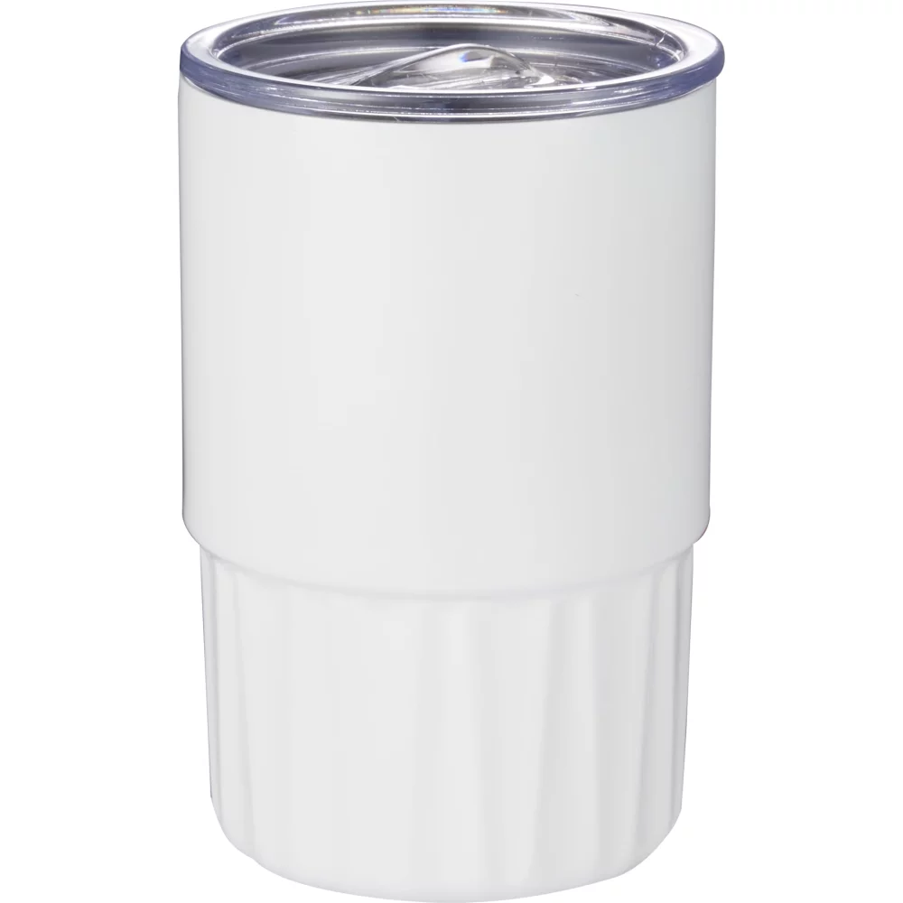 Gobelet isotherme en acier inoxydable recyclé de 16 oz de géométrie élite