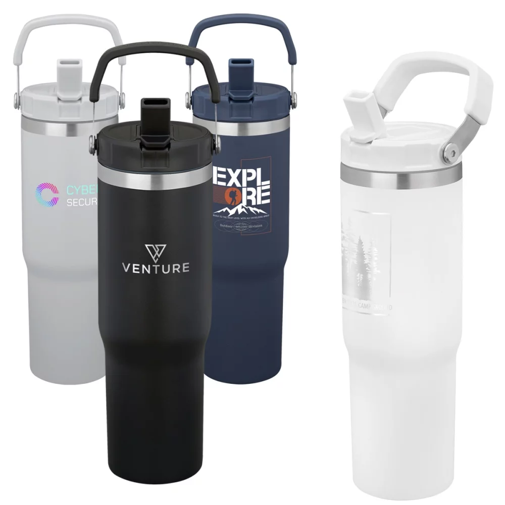 28oz Urban Peak® Pinnacle Flip Straw Tumbler