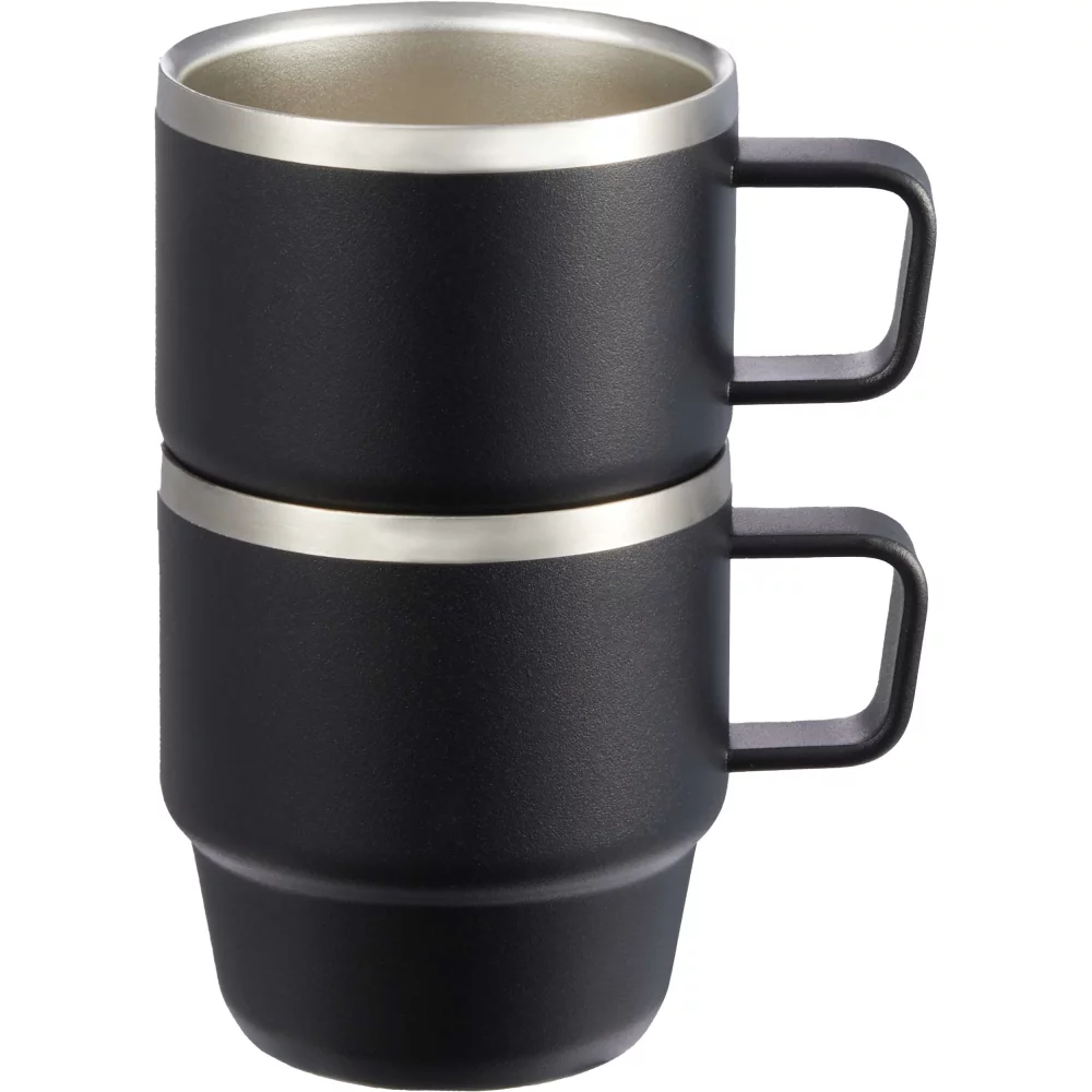 Ensemble de tasses empilables recyclées Doppio 6 oz