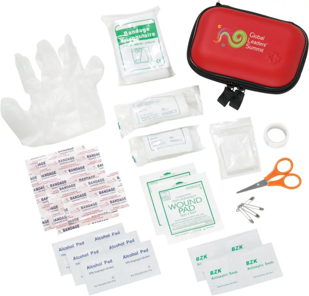 Trousse de premiers secours (34 pièces)