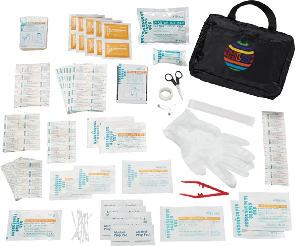 Trousse de premiers secours polyvalente (133 pièces)