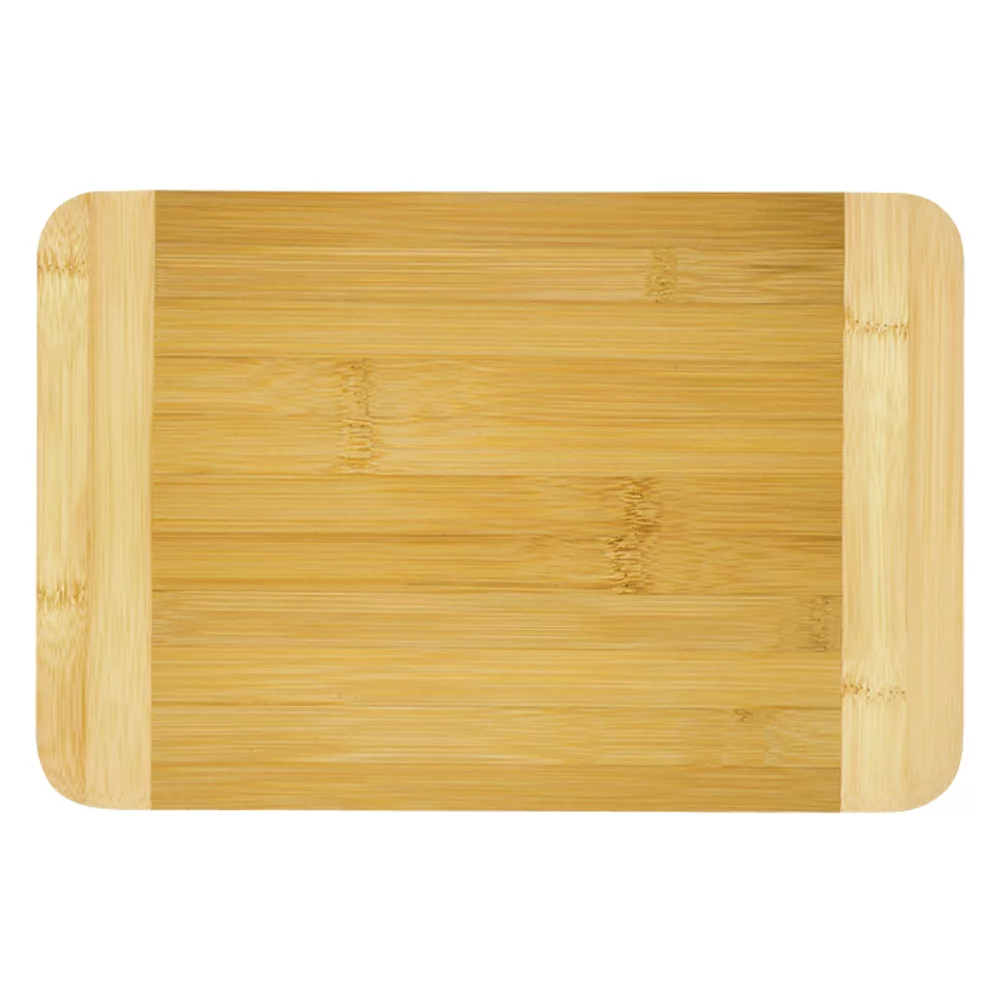 Home Basics® Two Tone Bamboo Cutting Board 8"x12"
