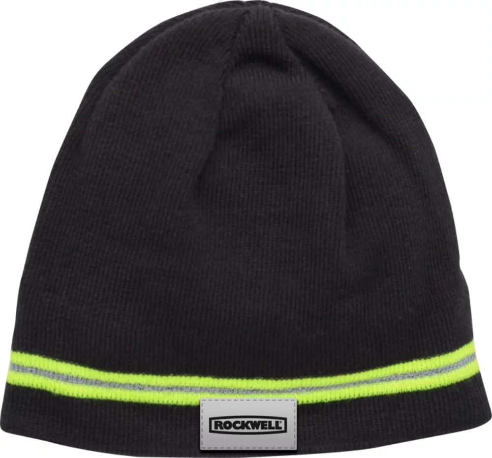 Bonnet d'hiver avec bande réfléchissante