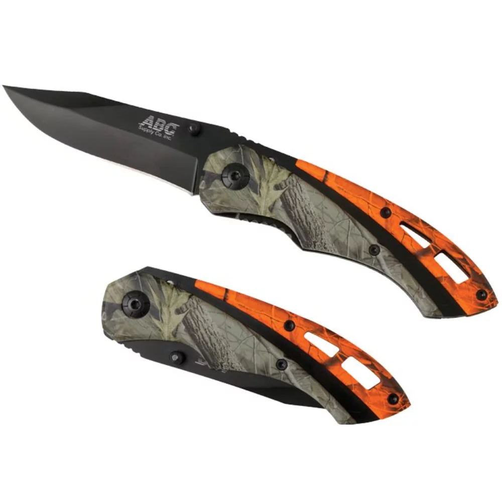 Couteau de chasse Blaze 2 tons camouflage