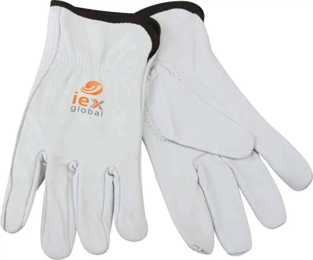 Cow Grain Driver's Glove
