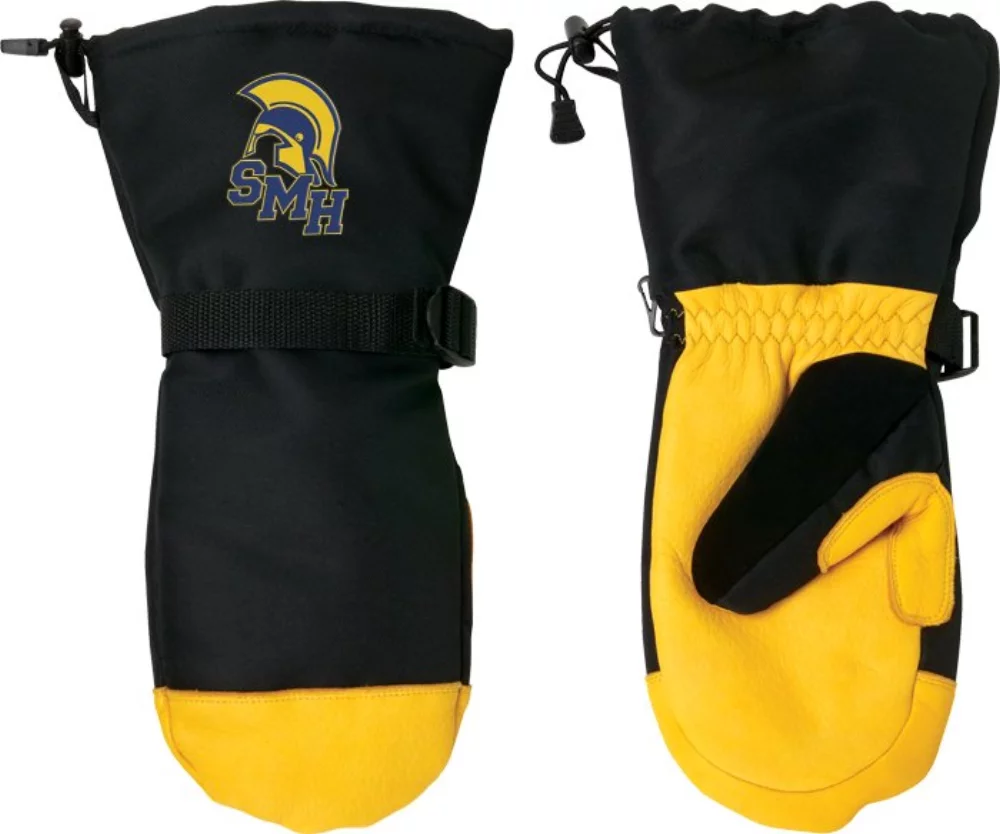 Moufles d'hiver en peau de daim imperméable avec Thinsulate™