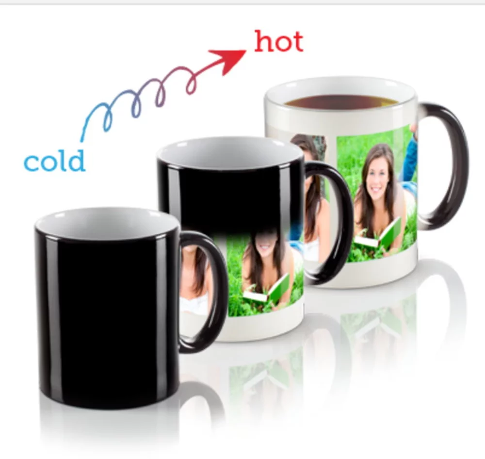 11oz. Black Morphing Mugs