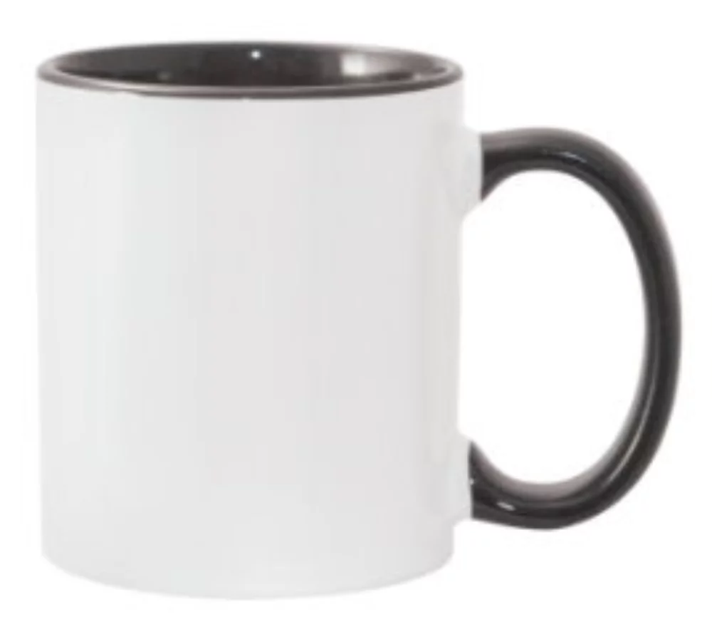 Mugs en céramique de 11 oz. en combo de couleurs