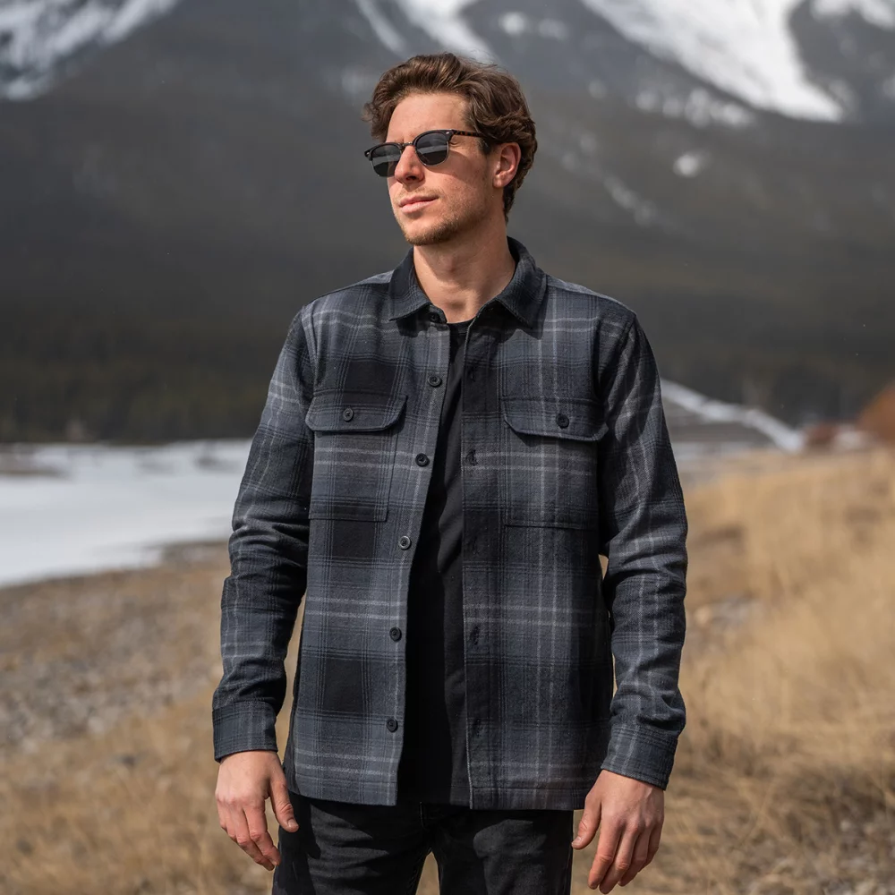 Stormtech Men's Highland Plaid Shacket