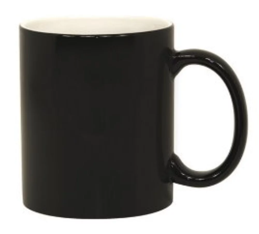 Mugs Morphing noirs de 11 oz.