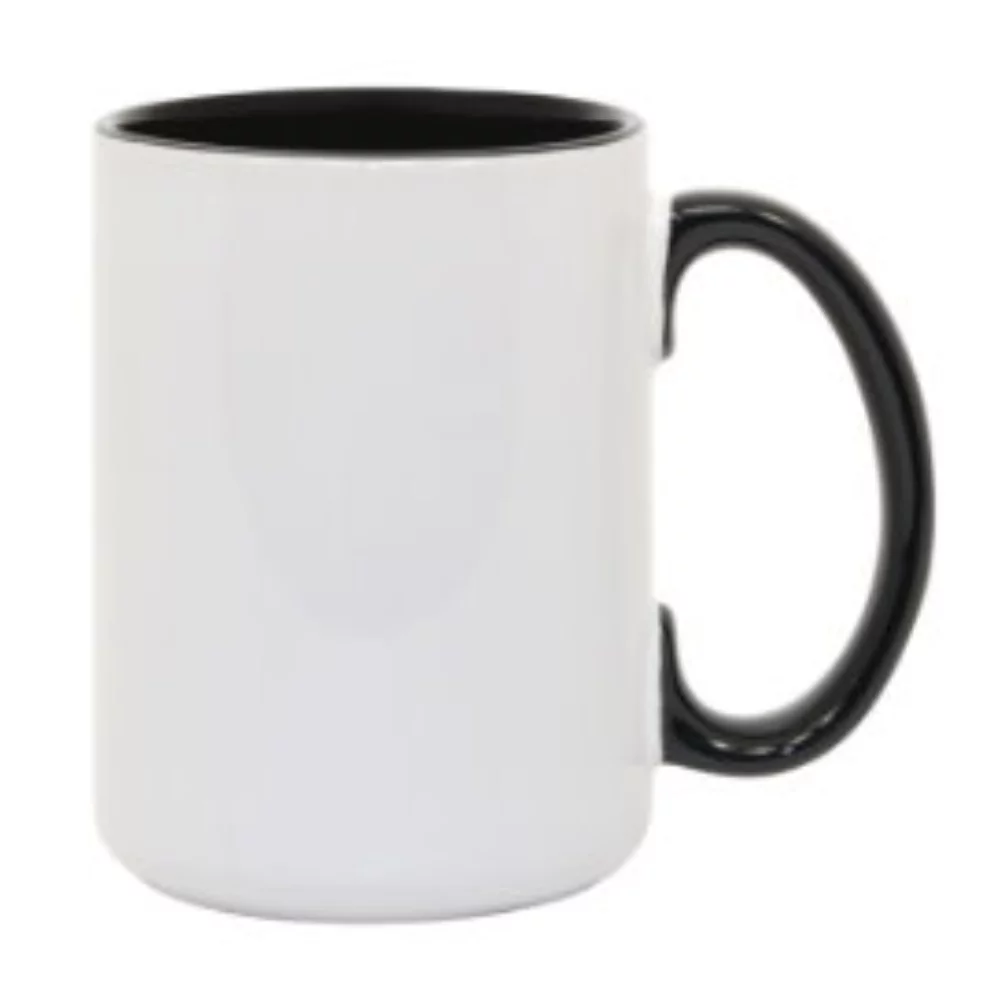 Mugs en céramique de 15 oz. en combo de couleurs