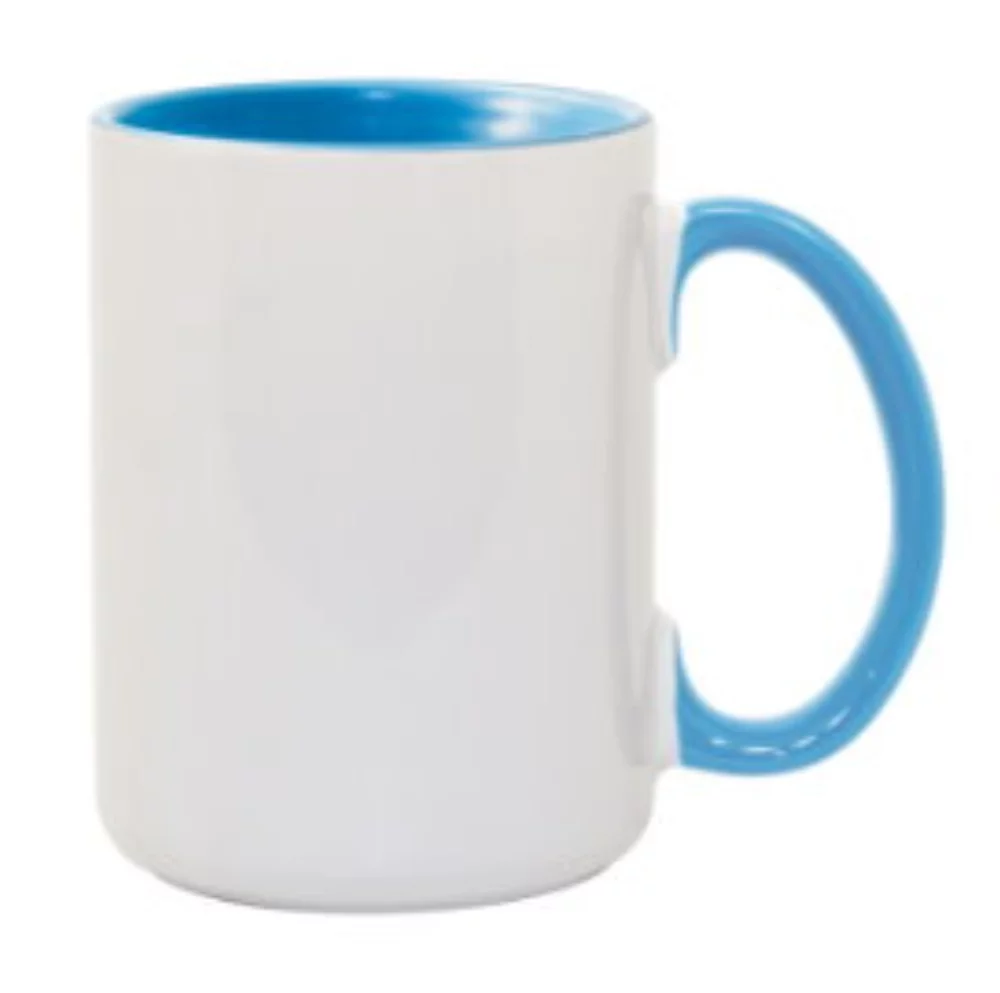 Mugs en céramique de 15 oz. en combo de couleurs