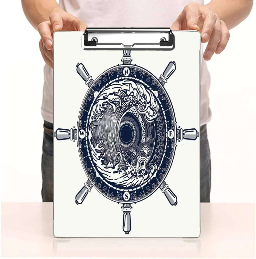 Porte-documents en plastique de couleur complète