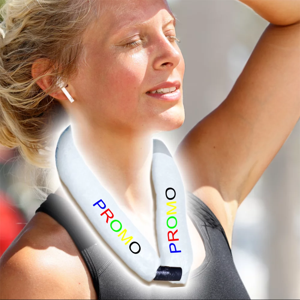 Safe-T Cooling Towel ++ White CooLooP Active Water Scarf