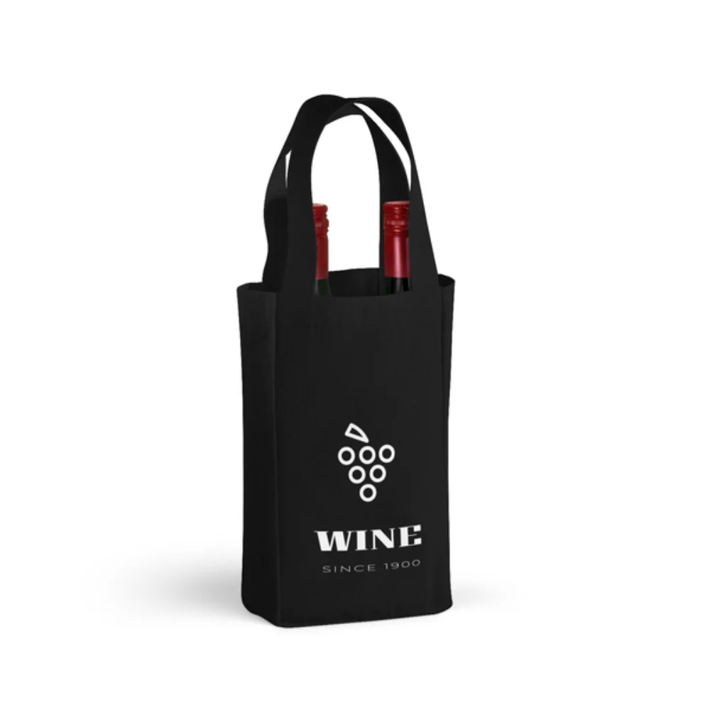 100g BLACK Polypropylene - Bottle Bag (2)