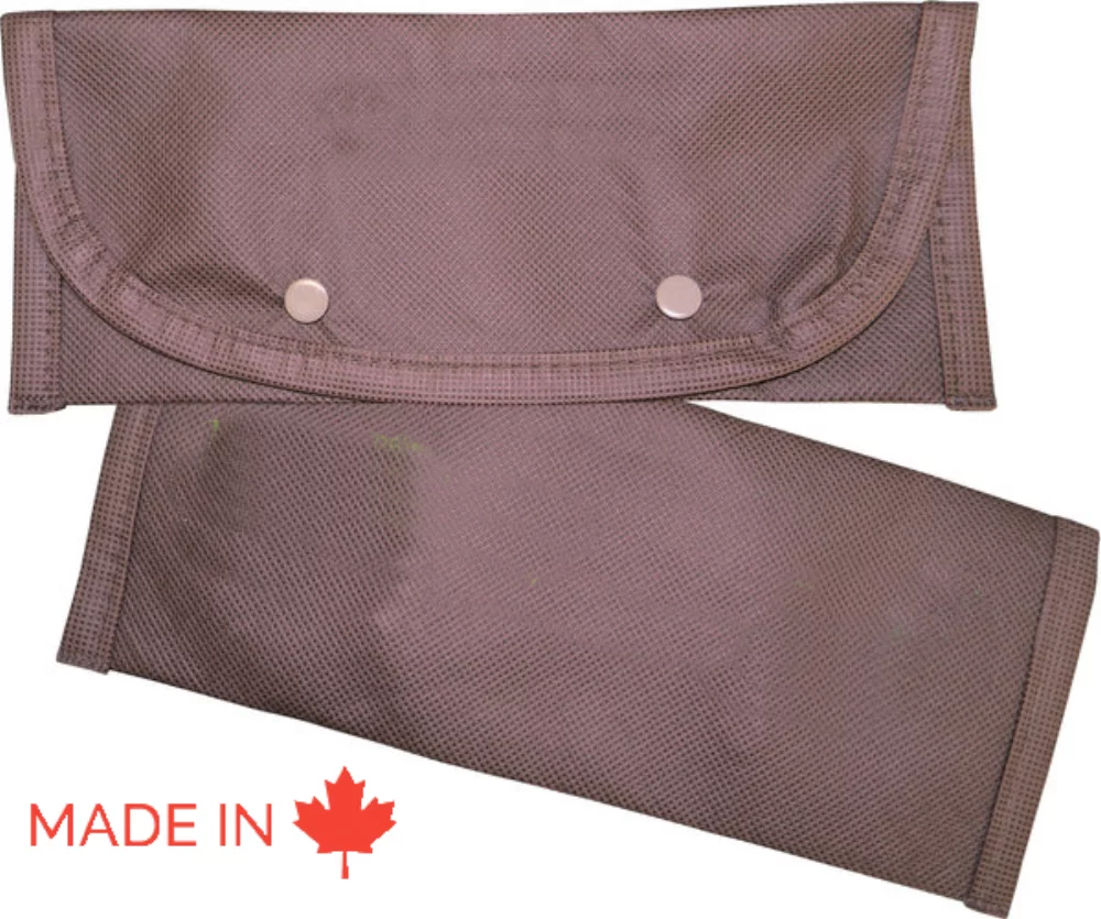 Pochette à pression en polypropylène non tissé à 100%