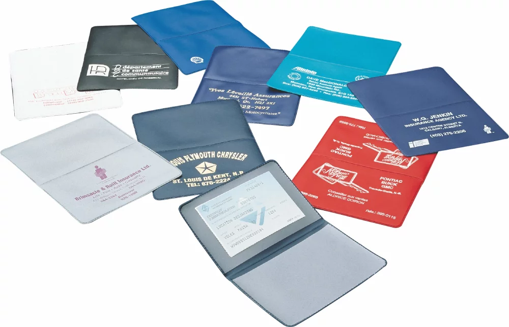 License Holder w/Three Pockets