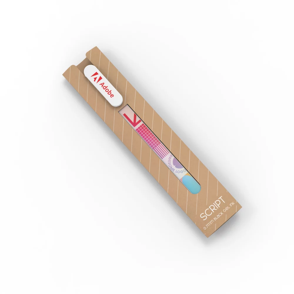 Stylo : Le stylo à encre gel noir en couleur complète