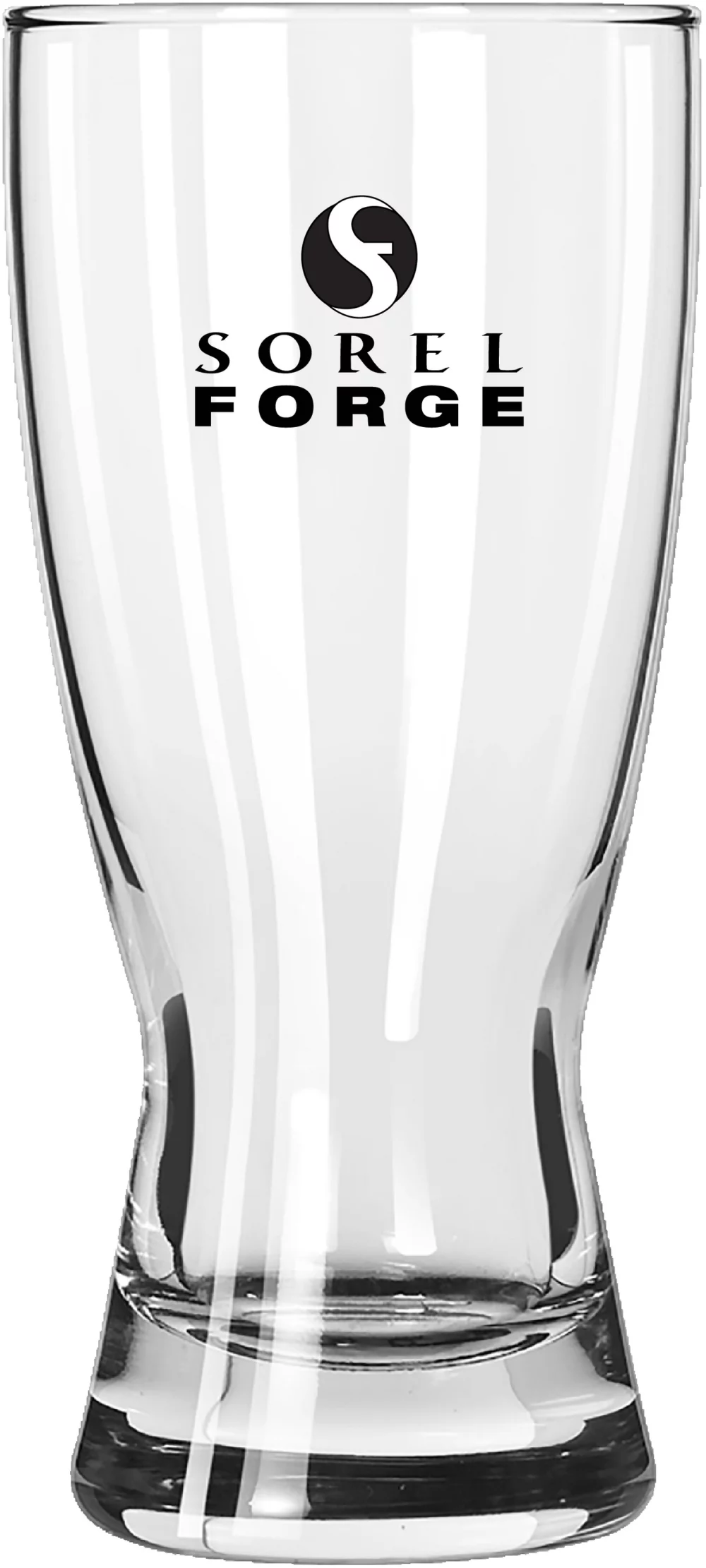 Verre à bière Pilsner en sablier de 10 oz.